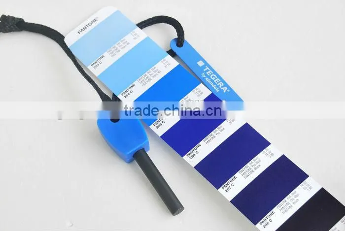Cheap Travel Emergency fire starter survival flint with customized color and logo