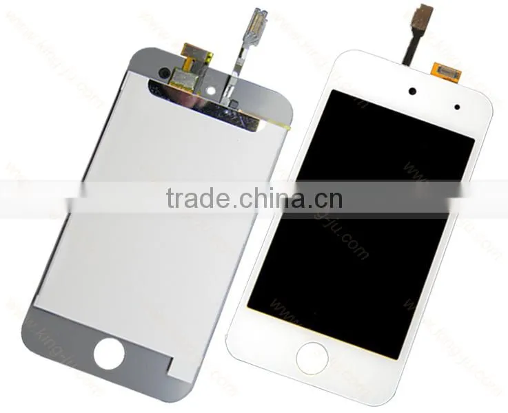 Mobile accessories for iPod touch 4th panels with lcd assembly ,for iPod touch 4th touch replacement ,for iPod touch 4th display