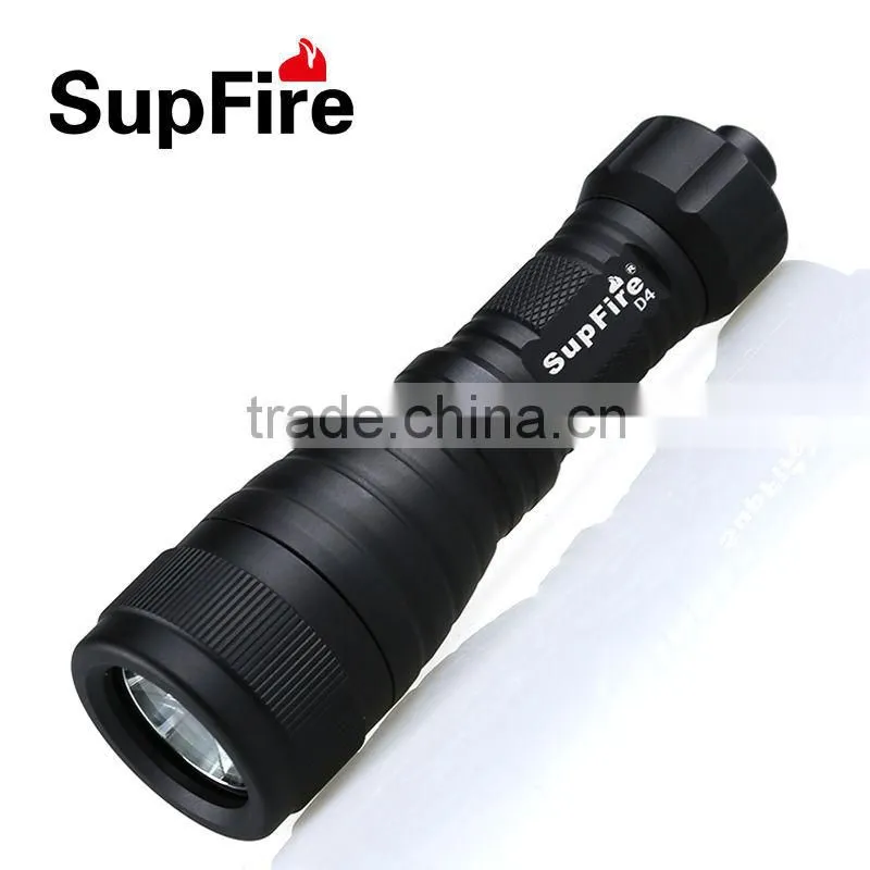 150m underwater supfire D4 diving powerful LED flashlight