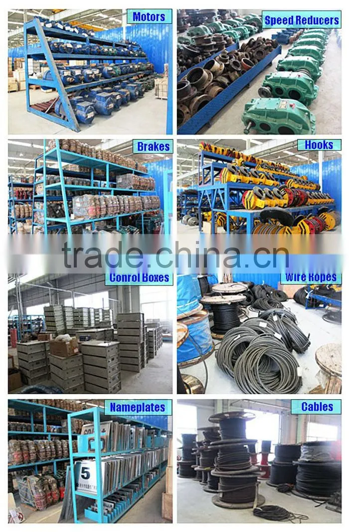 Double Speed Wire Rope Electric Hoist