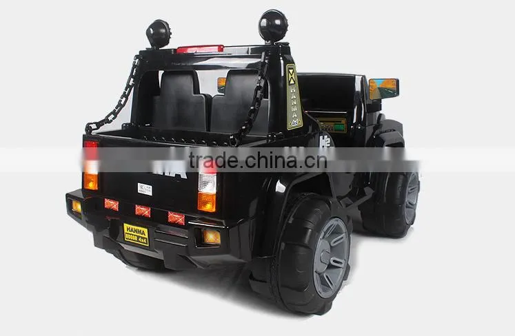 Two seats Children ride on hummer, RC Ride on car with two speed A26