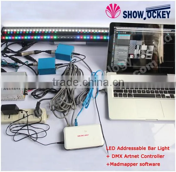 ShowJockey Compatible Madrix Artnet to DMX 8 Universe Madrix LED Lighting Control DMX