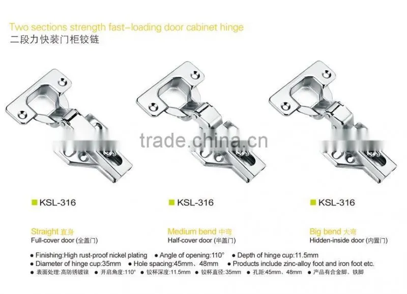 New model Concealed Hinge