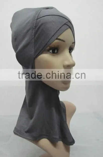 C048 new style double cross ninja inner underscarf,full underscarf to cover neck