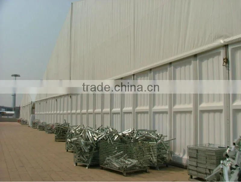 Luxury outdoor double deck tent with hard solid ABS wall used two floor different function