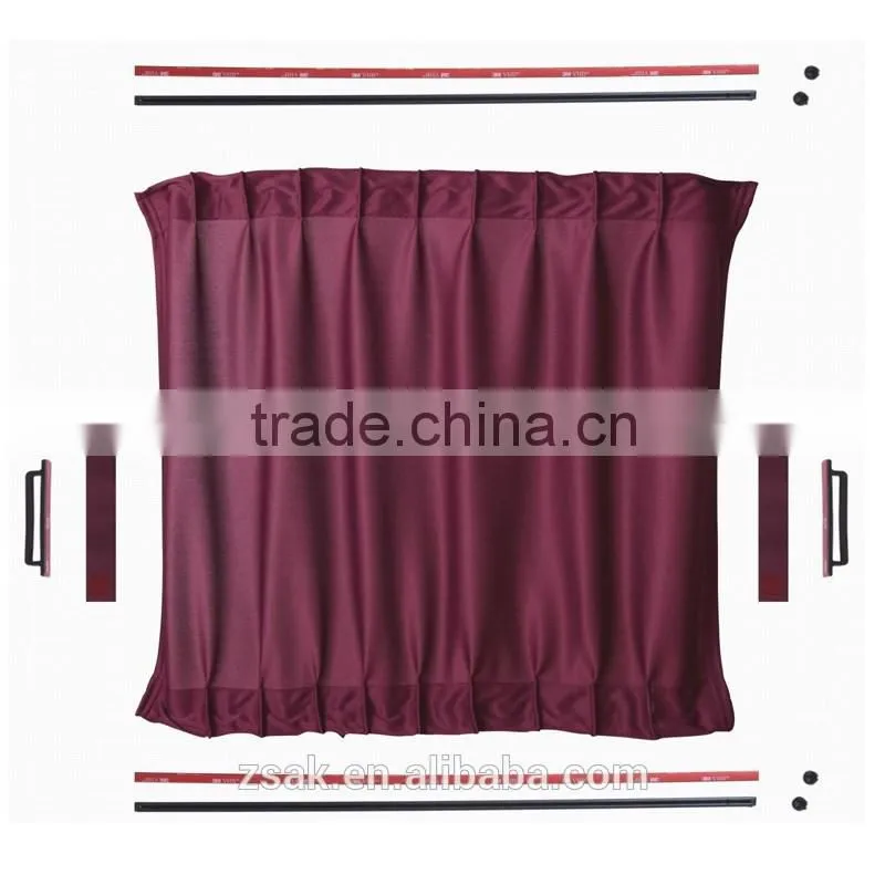 Universal 50/60/70cm cheap window sunshade rear window car curtains