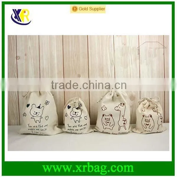promotional New OEM Eco cotton drawstring gift bags