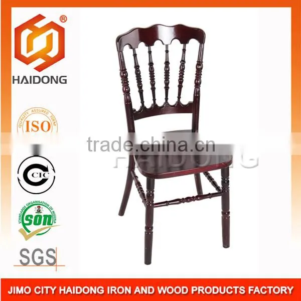Wholesales wedding Wooden and resin Napoleon Chair