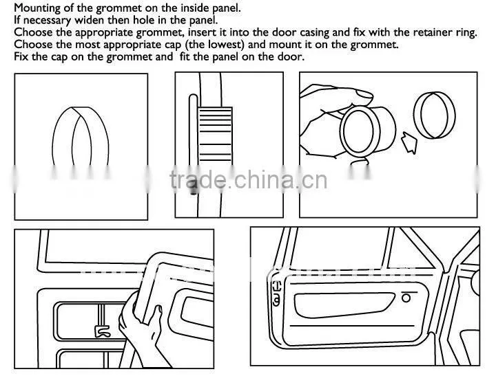 Power window motor, Kit Motores Elevavidrios, Vidrios Electricos(PW804)