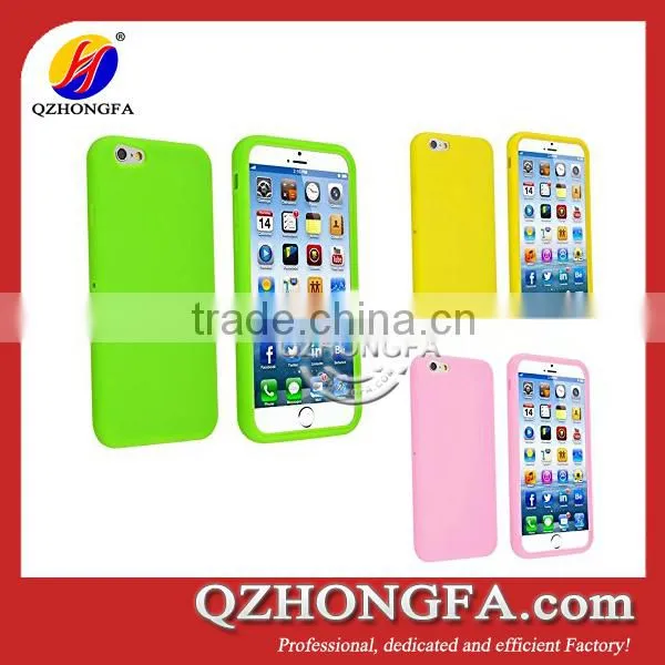 China Manufacture Silicone Case for Cell Pnone for iphone 6