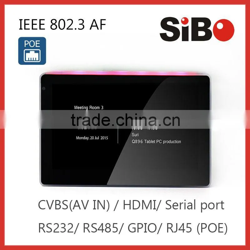 On Wall Home Automation 7" IPS Android POE LED Tablet PC