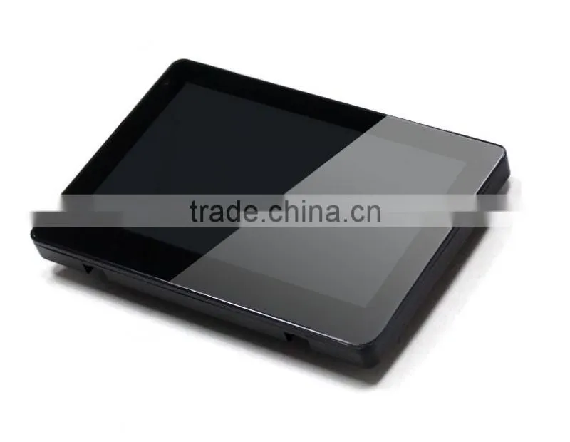 Wall Flush Mount 7 Inch Automation POE Touch Panel With RS232 RS485 Serial Port