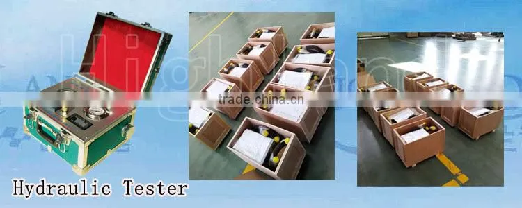 Portalbe and digital hydraulic testing equipment for hydraulic repair factory