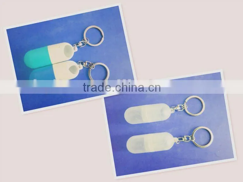 mini and loving pill box and keychain