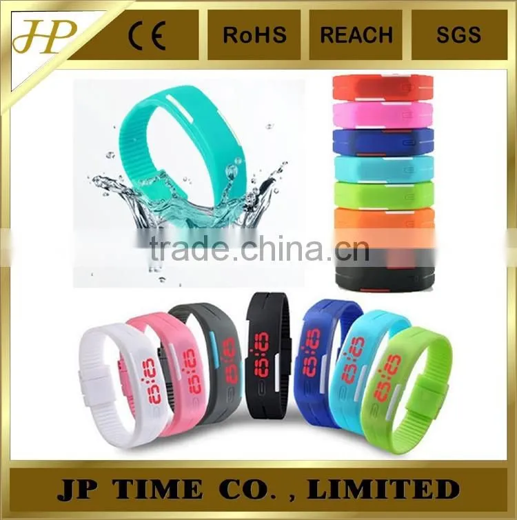 LED Waterproof Date Bracelet Digital Sport New blink time watch