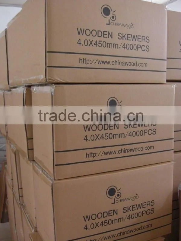 Wooden Skewers for Automatic machine use