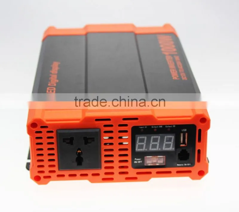 Inverter 1000w 12V/24V 220V Solar Inverter with Built-in Charge Controller