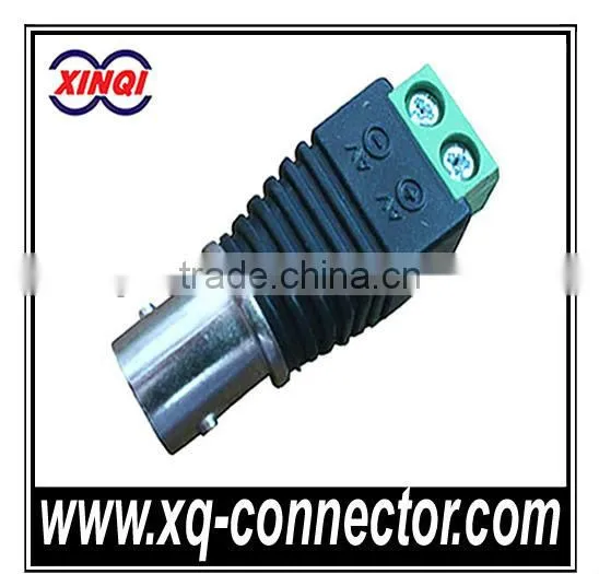 Green And Black Plastic Female BNC Connector