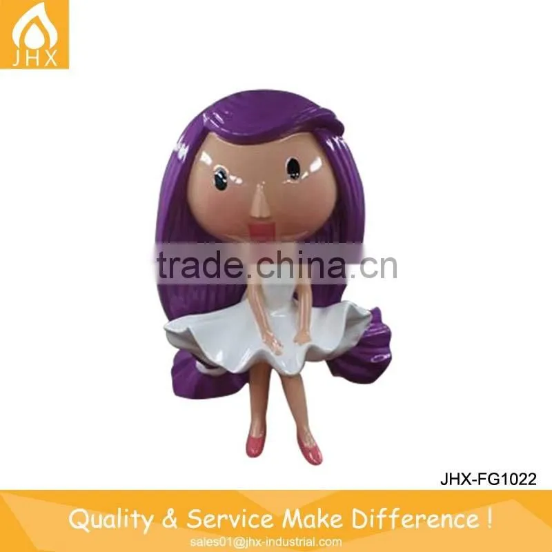 High Quality Shopping Mall Decor Abstract Fiberglass Woman Sculpture