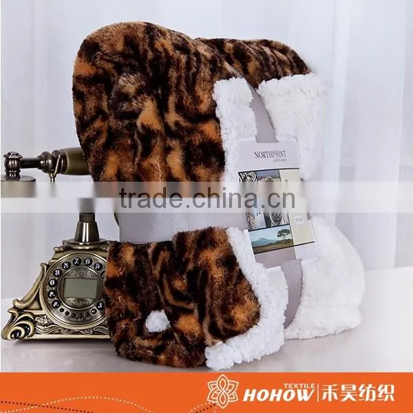 Professional factory supply 100% polyester polar fleece printed blanket