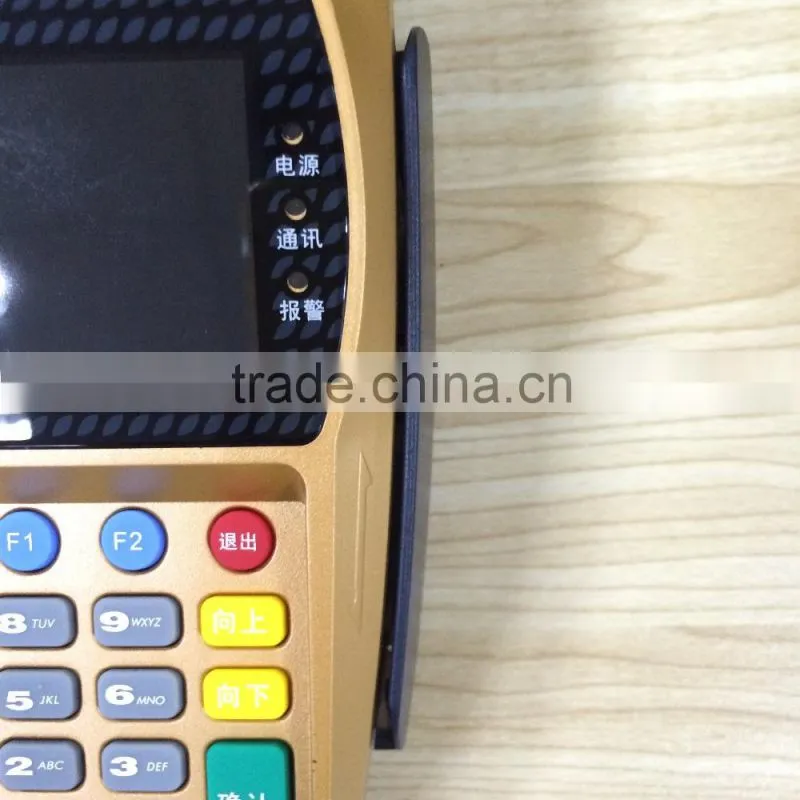 Barcode scanner with built in pos printer pos tablet stand retail IC MSR card skimmer POS