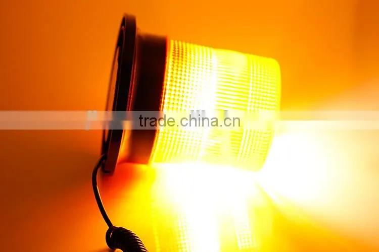 Auto Led Flashing Warning Light Amber Emergency Lights 12V 30W for All Cars