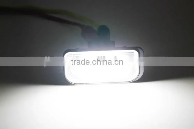 2016 hot sell DC12V-30V license plate led Directly replacement led license plate lamp truck for B enz