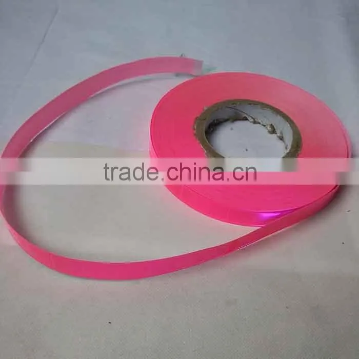 Pink 20MM fire resistant PVC reflective tape