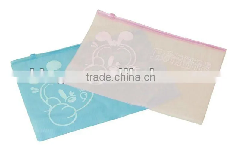 zip lock document bags / PVC doucument bags