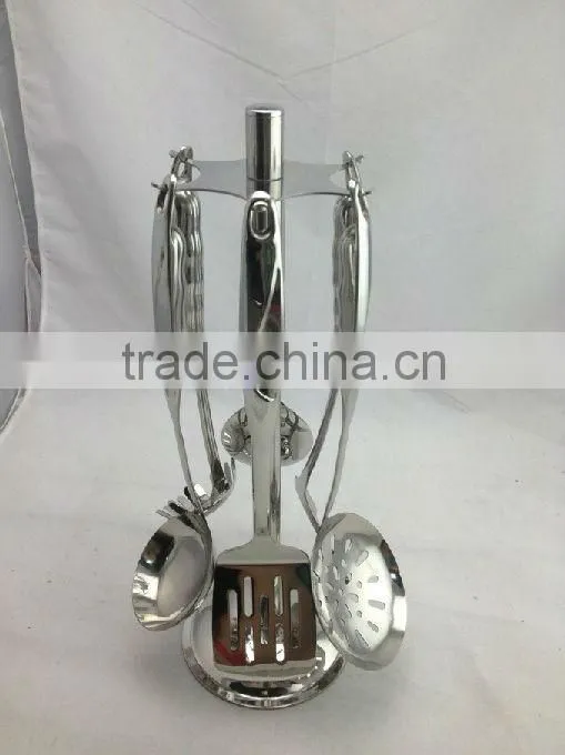 High quality stainless steel ktichen utensils/kitchen accessories/Steel Pipe Handle Kitchen Tools