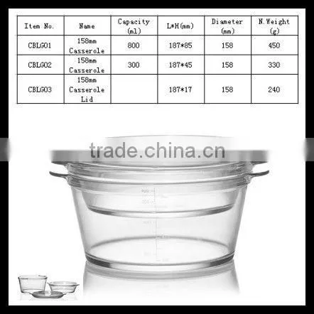 heat-resistant andeco-friendly casserol