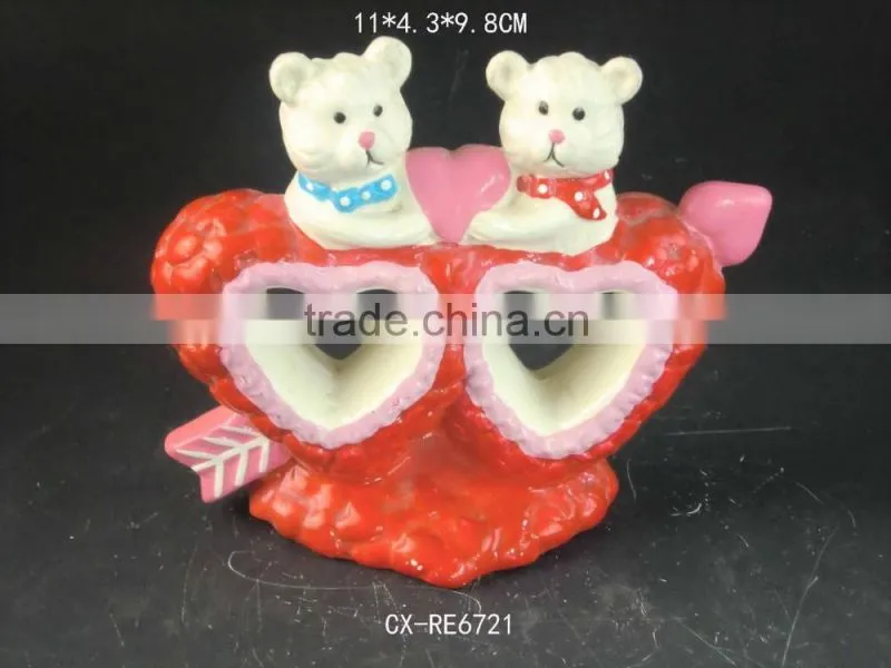 human figure high grade ceramic gift for new couple for weddings