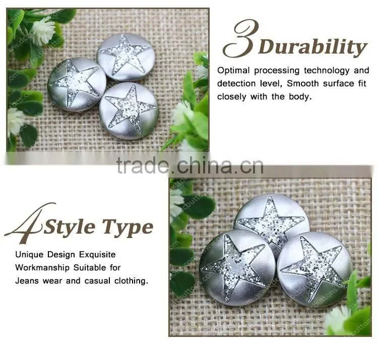 Round Shape and Snap Button Button Type Metal snap fasteners