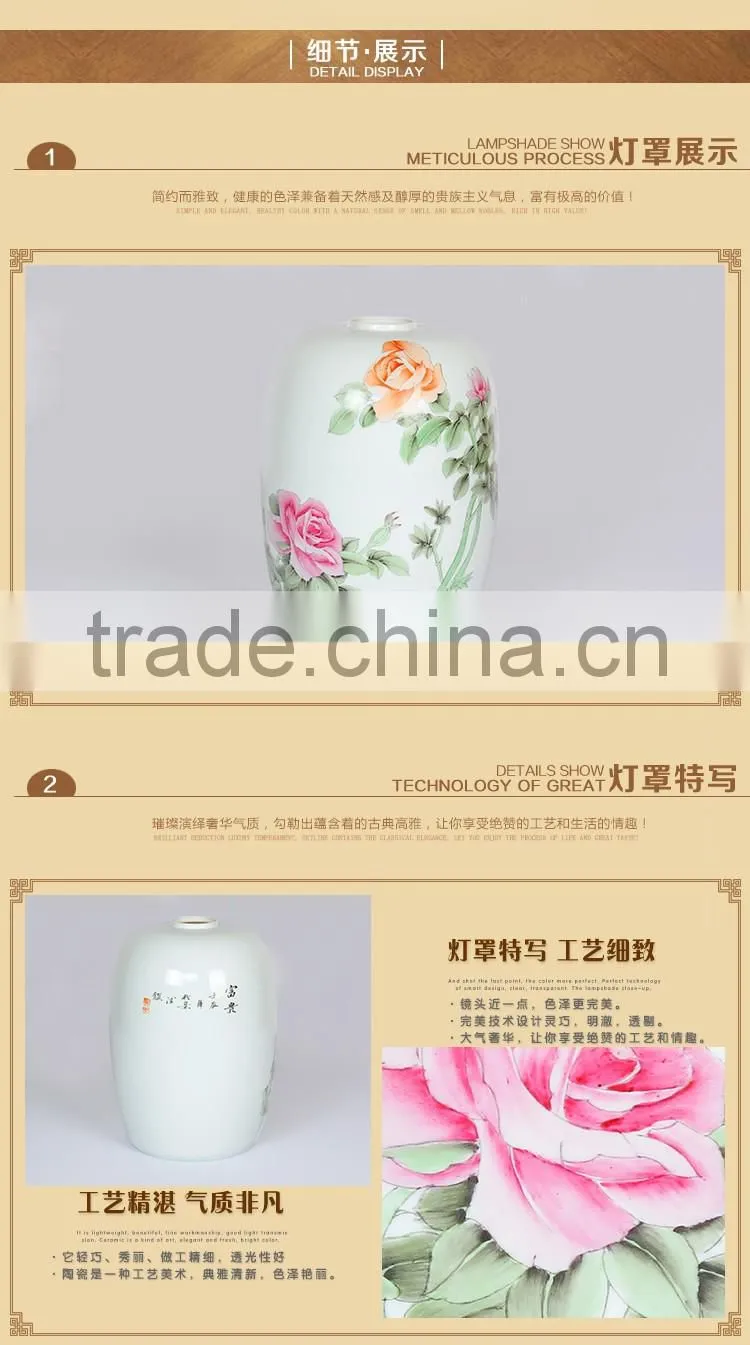 Fancy Ceiling Lights for Interior Lighting decoration ceiling light Wood ceramic lamp