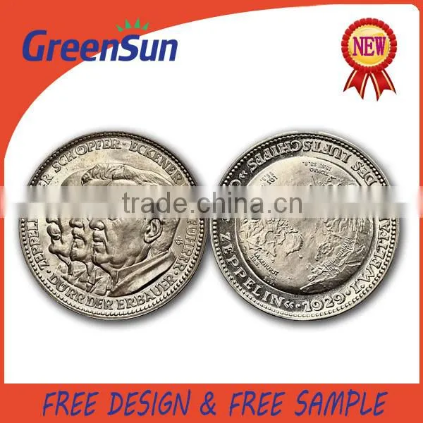 Bottom price special silver with jade coin