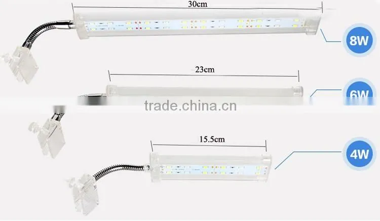 Zhongshan factory led aquarium light for coral fish tank lighting controller