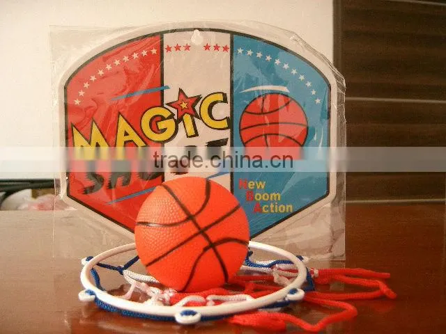 Mini plastic basketball board