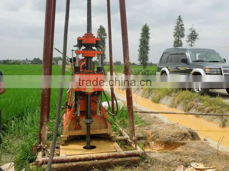 XUL-100 mini portable borehole rock drilling rig machine