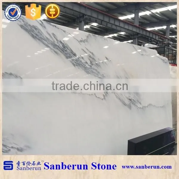 East Ink White Marble Skirting