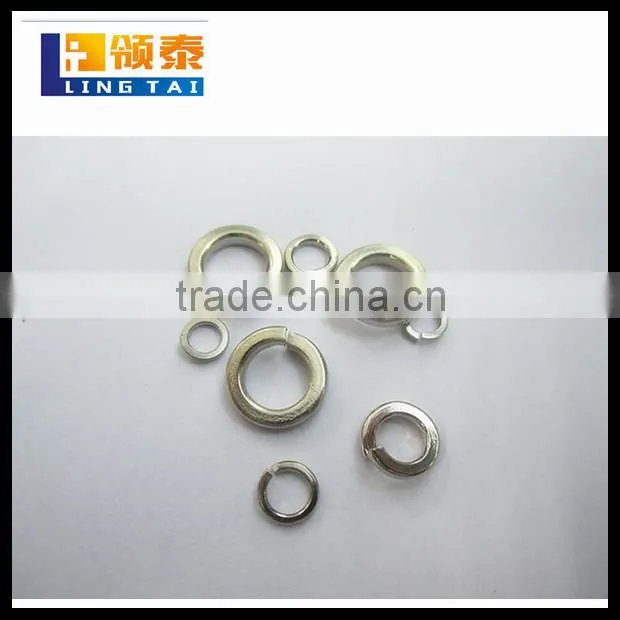 Type of spring lock washers, thick flat washer, rubber washer