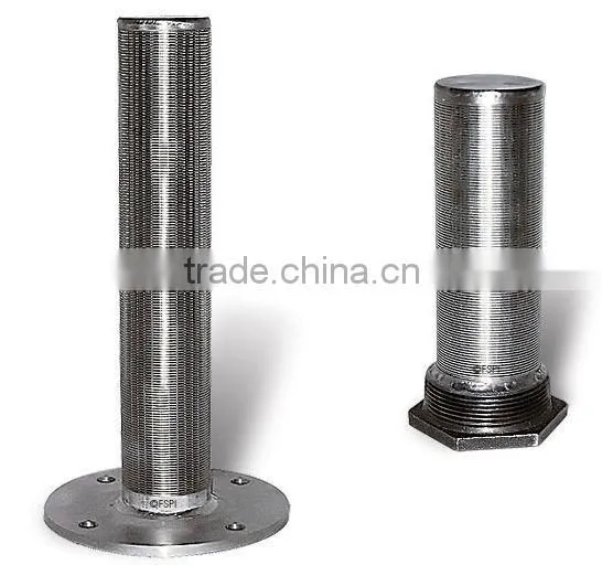 304 and 316 stainless steel Wedge wire cylinder filter element
