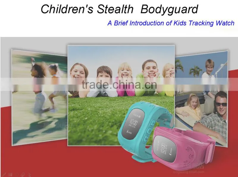 Mini kids smart watch gps tracking device for kids/gps positioning and monitoring smart watch for children