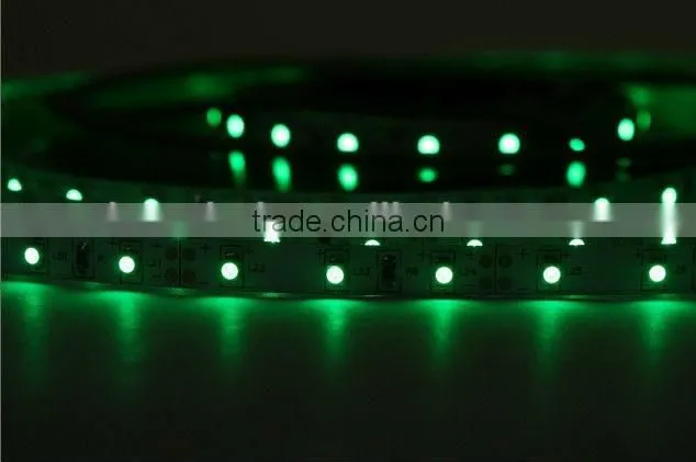 Non-waterproof IP20 LED Strips, 4,8W/m indoor use, SMD3528 60 LEDs/m