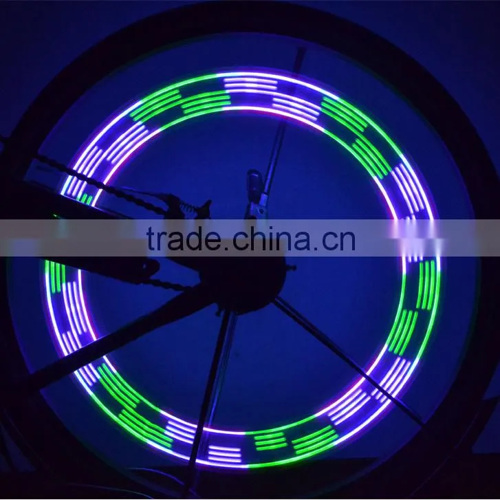 14 led bike spoke light