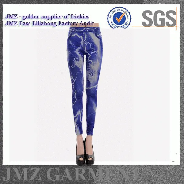 New fashion ptint leggings for women printing legging suppliers