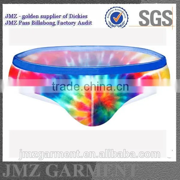wholesale print boxer brief men bikini swimwear