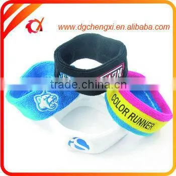 2016 Promotional custom cotton embroidery headband