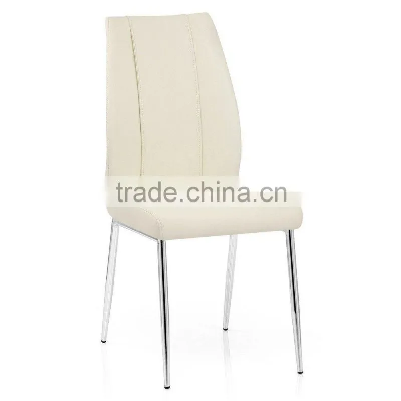 modern white dining chair