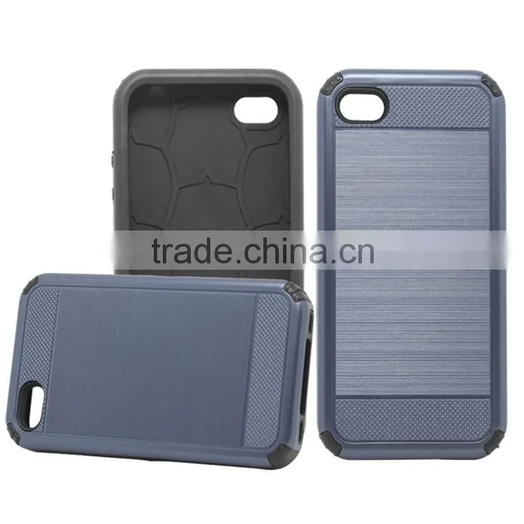 Manufacturer Wholesale Cell Phone Case Metal Color Heavy Duty Mobile Phone Case