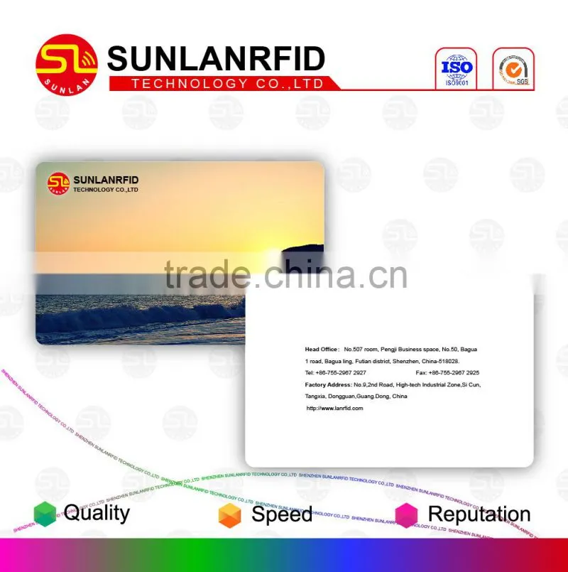 Good Price High Insurance UV Coating PET 13.56 Mhz RFID Blocking Card